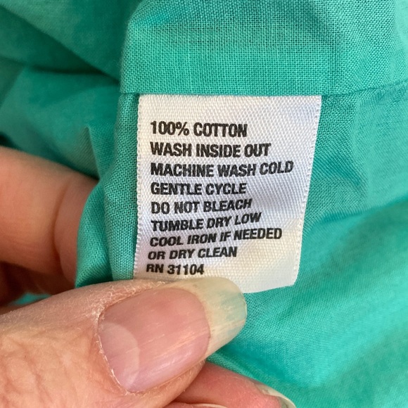 Crown & Ivy Teal and Navy Geometric Dress - Picture 5 of 8